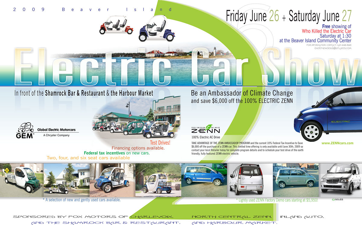 Beaver Island Electric Car Show