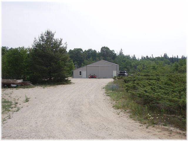 For Sale: 30'x40'x12' Pole Barn on 2-Acre Commercial Lot