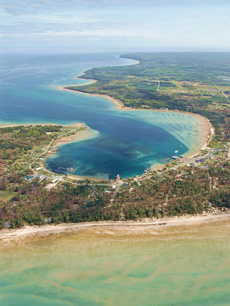 Beaver Island Harbor Lot for sale Beaver Island