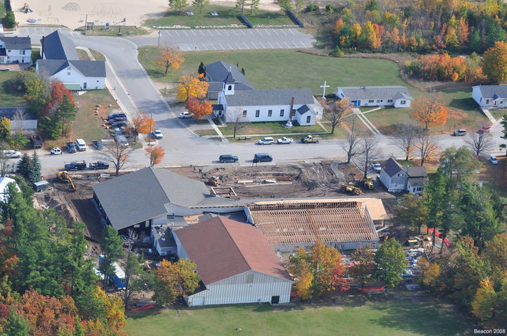 New School under construction