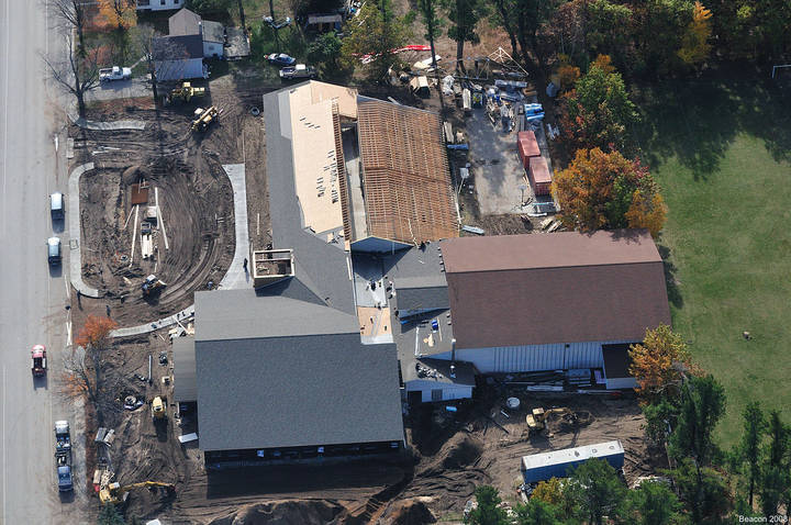 New School under construction