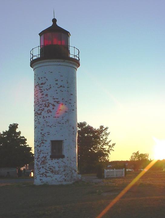 Beaver Island harbor light